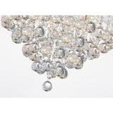 Atla 6 Light Crystal Semi-Flush Ceiling Light – Polished Chrome
