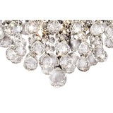 Atla 45cm 8 Light Crystal Chandelier - Polished Chrome
