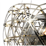 Atria 65cm 3 Light Chandelier With Remote Control - Chrome