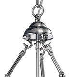 Aubrey 31cm 1 Light Glass Pendant Light - Polished Chrome