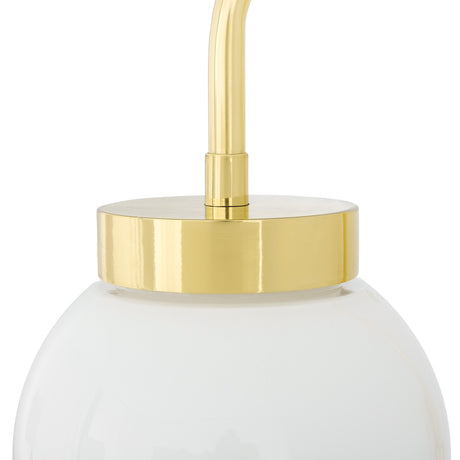 Auburn Glass Globe Wall Light