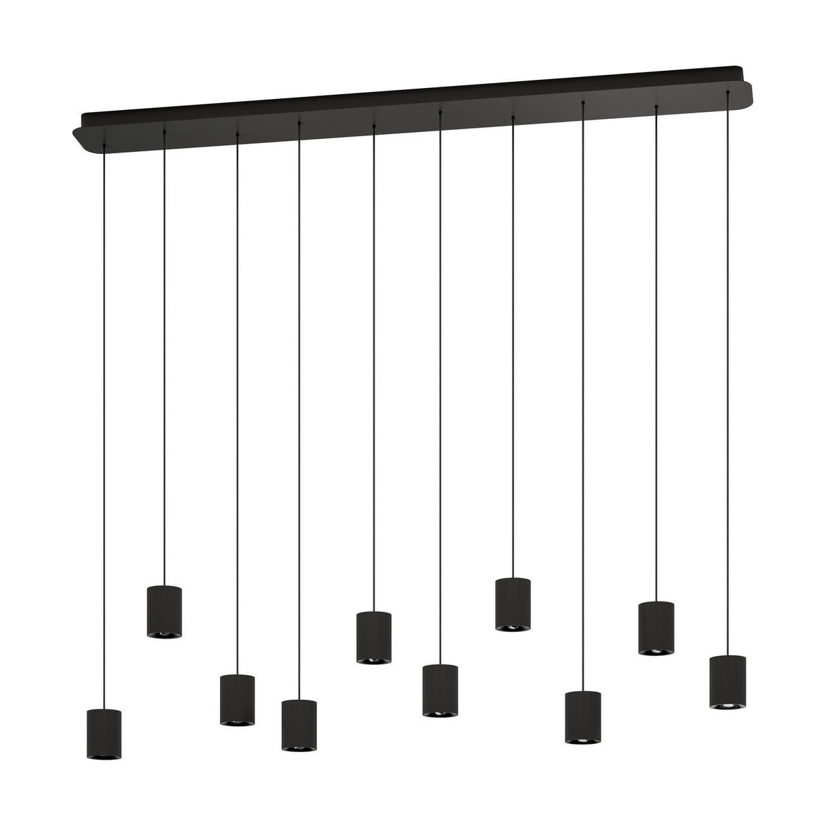 Auro Linear Pendant Light - Black