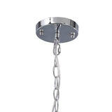 Ava 3 Light Crystal Pendant Light – Polished Chrome