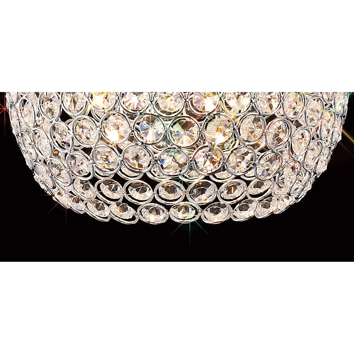 Ava 3 Light Crystal Pendant Light – Polished Chrome
