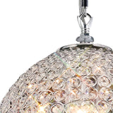 Ava 4 Light Crystal Pendant Light – Polished Chrome