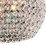 Ava 4 Light Crystal Pendant Light – Polished Chrome