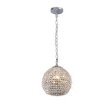 Ava 4 Light Crystal Pendant Light – Polished Chrome