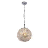 Ava 5 Light Crystal Pendant Light – Polished Chrome