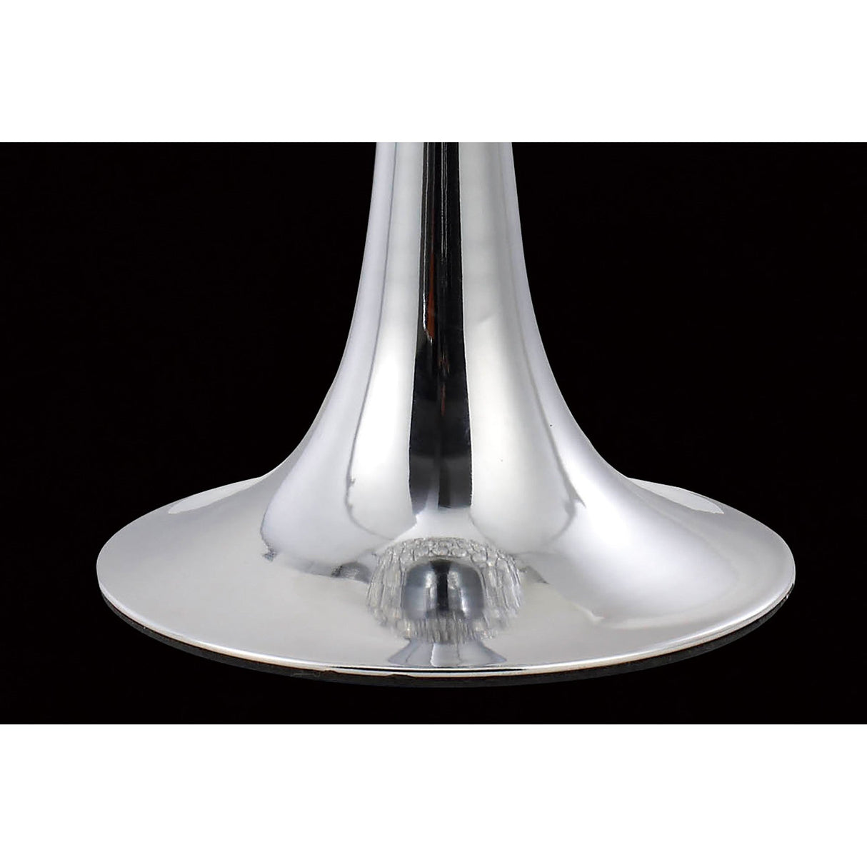 Ava 2 Light Crystal Table Lamp - Polished Chrome