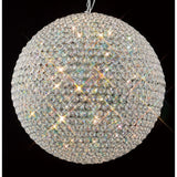 Ava 9 Light Crystal Pendant Light – Polished Chrome