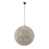 Ava 9 Light Crystal Pendant Light – Polished Chrome