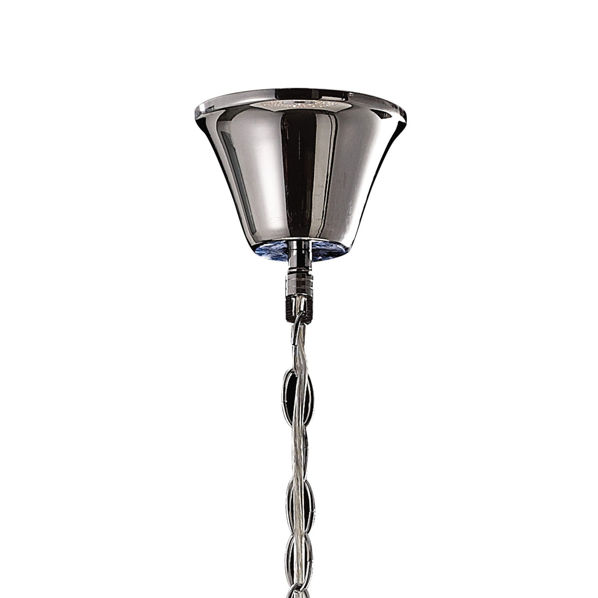 Ava 7 Light Crystal Pendant Light – Polished Chrome