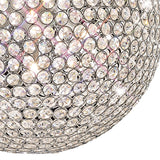 Ava 7 Light Crystal Pendant Light – Polished Chrome