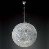 Ava 12 Light Crystal Pendant Light – Polished Chrome
