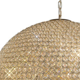 Ava 12 Light Crystal Pendant Light – French Gold