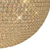 Ava 12 Light Crystal Pendant Light – French Gold