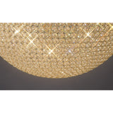 Ava 12 Light Crystal Pendant Light – French Gold