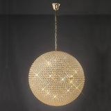Ava 12 Light Crystal Pendant Light – French Gold