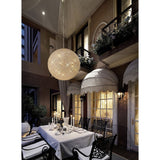 Ava 12 Light Crystal Pendant Light – French Gold