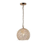 Ava 4 Light Crystal Pendant Light – French Gold