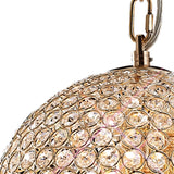Ava 4 Light Crystal Pendant Light – French Gold