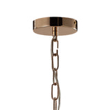 Ava 5 Light Crystal Pendant Light – French Gold