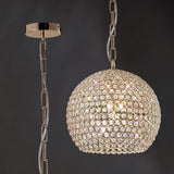 Ava 5 Light Crystal Pendant Light – French Gold