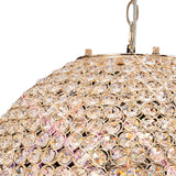 Ava 7 Light Crystal Pendant Light – French Gold
