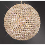 Ava 7 Light Crystal Pendant Light – French Gold