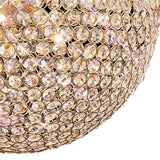 Ava 7 Light Crystal Pendant Light – French Gold
