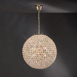 Ava 7 Light Crystal Pendant Light – French Gold