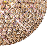 Ava 9 Light Crystal Pendant Light – French Gold
