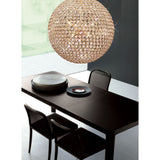 Ava 9 Light Crystal Pendant Light – French Gold