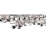 Aviance 8 Light Crystal Flush Ceiling Light – Polished Chrome