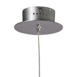 Aviva 12cm LED Crystal Pendant Light 2W 4000K - Polished Chrome