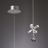 Aviva 12cm LED Crystal Pendant Light 2W 4000K - Polished Chrome