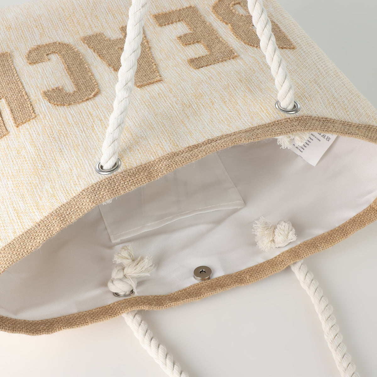 Bachuma Bag - Cream & Beige