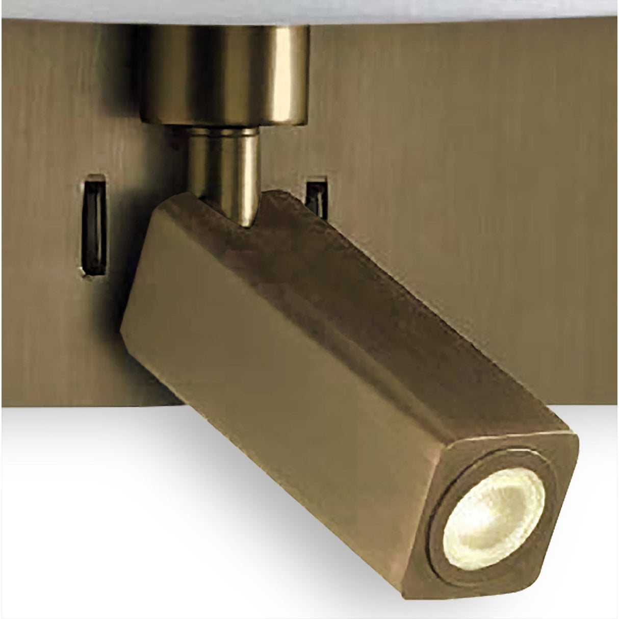 Bahia LED Wall/Reading Light With Switch - Bronze
