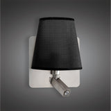 Bahia LED Wall/Reading Light With Switch - Black