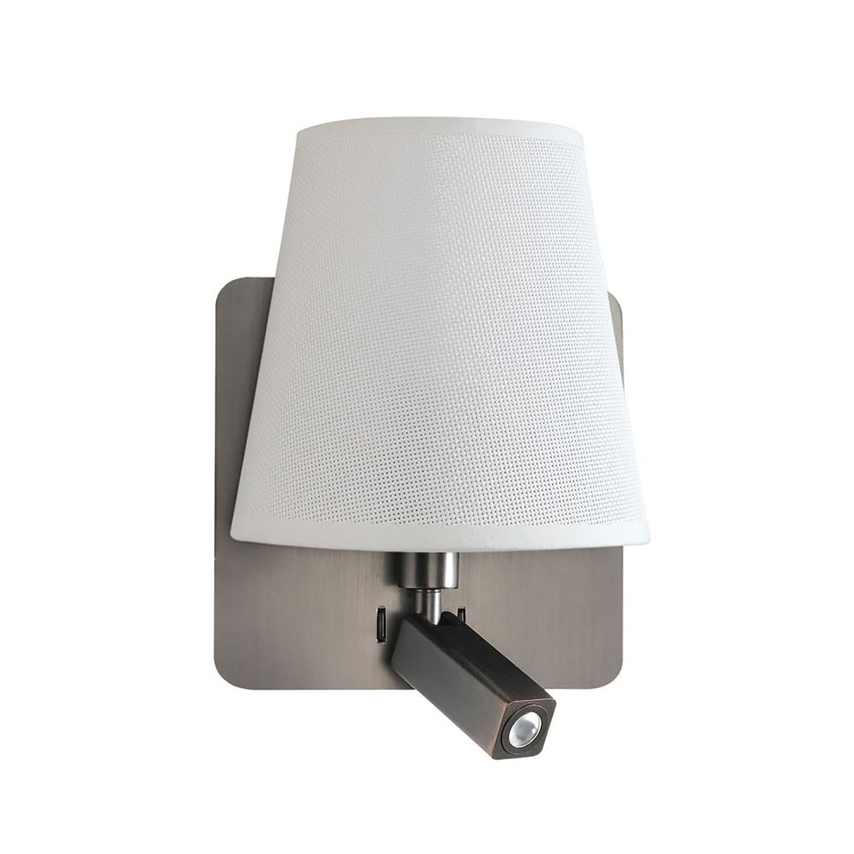 Bahia LED Wall/Reading Light With Switch - White