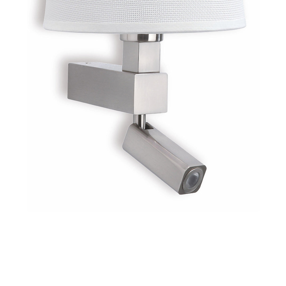 Bahia LED Wall/Reading Light - Nickel (Without Shade)