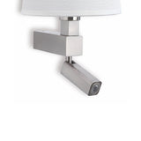 Bahia LED Wall/Reading Light - Nickel (Without Shade)