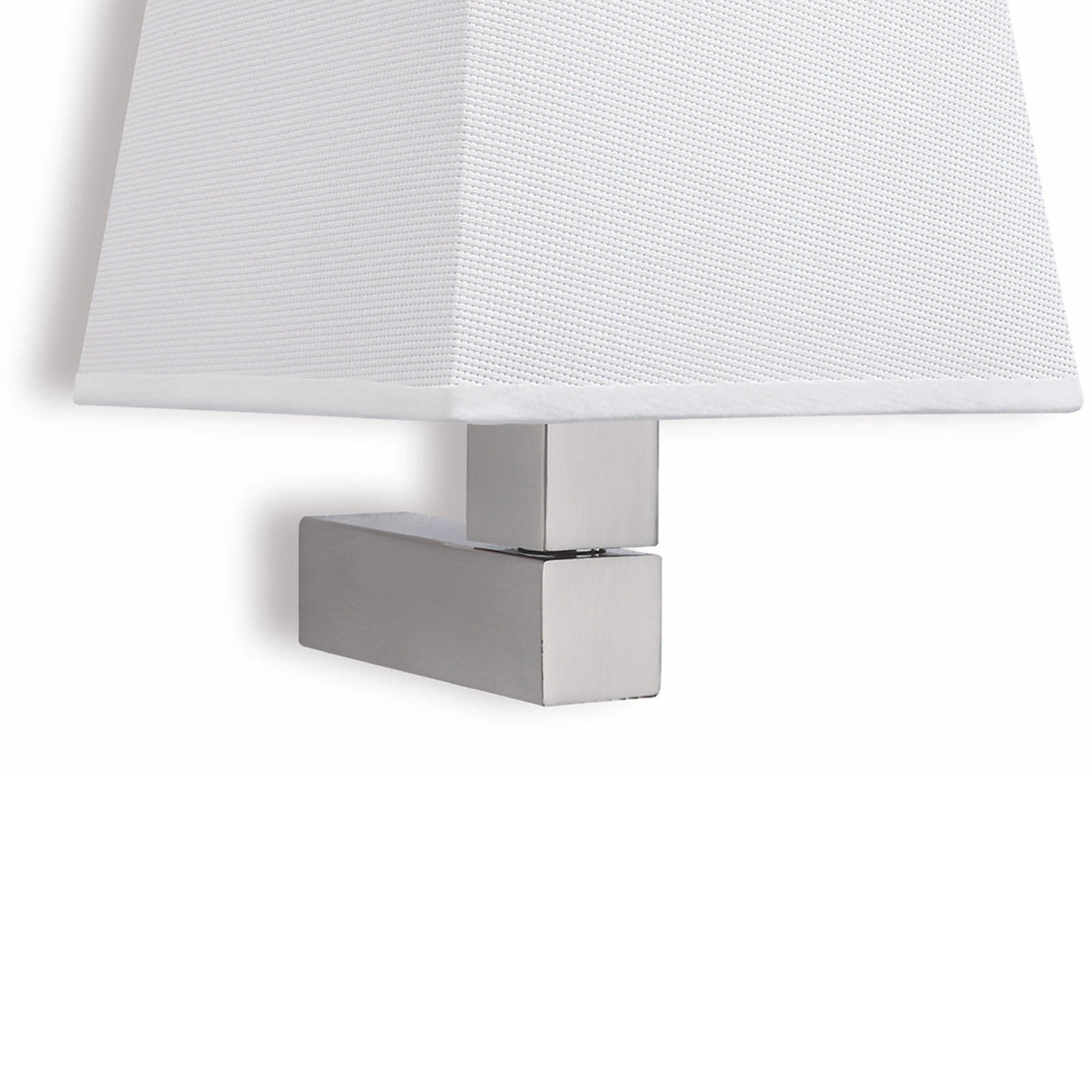 Bahia 1 Light Wall Light - Satin Nickel (Without Shade)