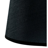 Habana Round Wall Lamp Lampshade - Black, 20cm x 15.2cm