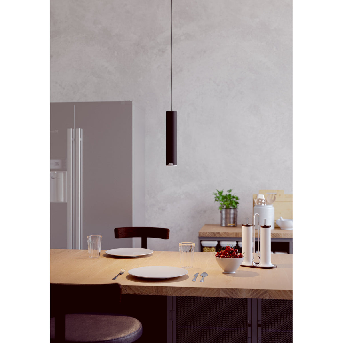 Balamorta Smart Colour Changing Pendant Light - Black