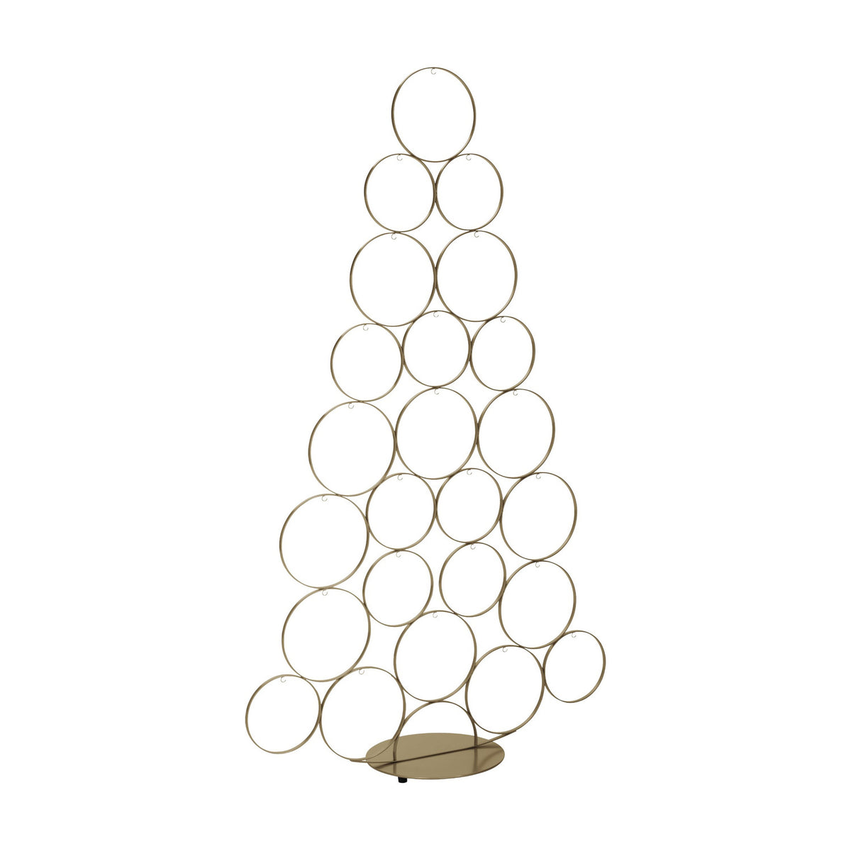 Ballymena Metal Christmas Tree 109cm - Champagne