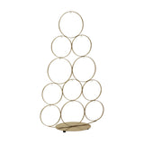 Ballymena Metal Christmas Tree 66cm - Champagne