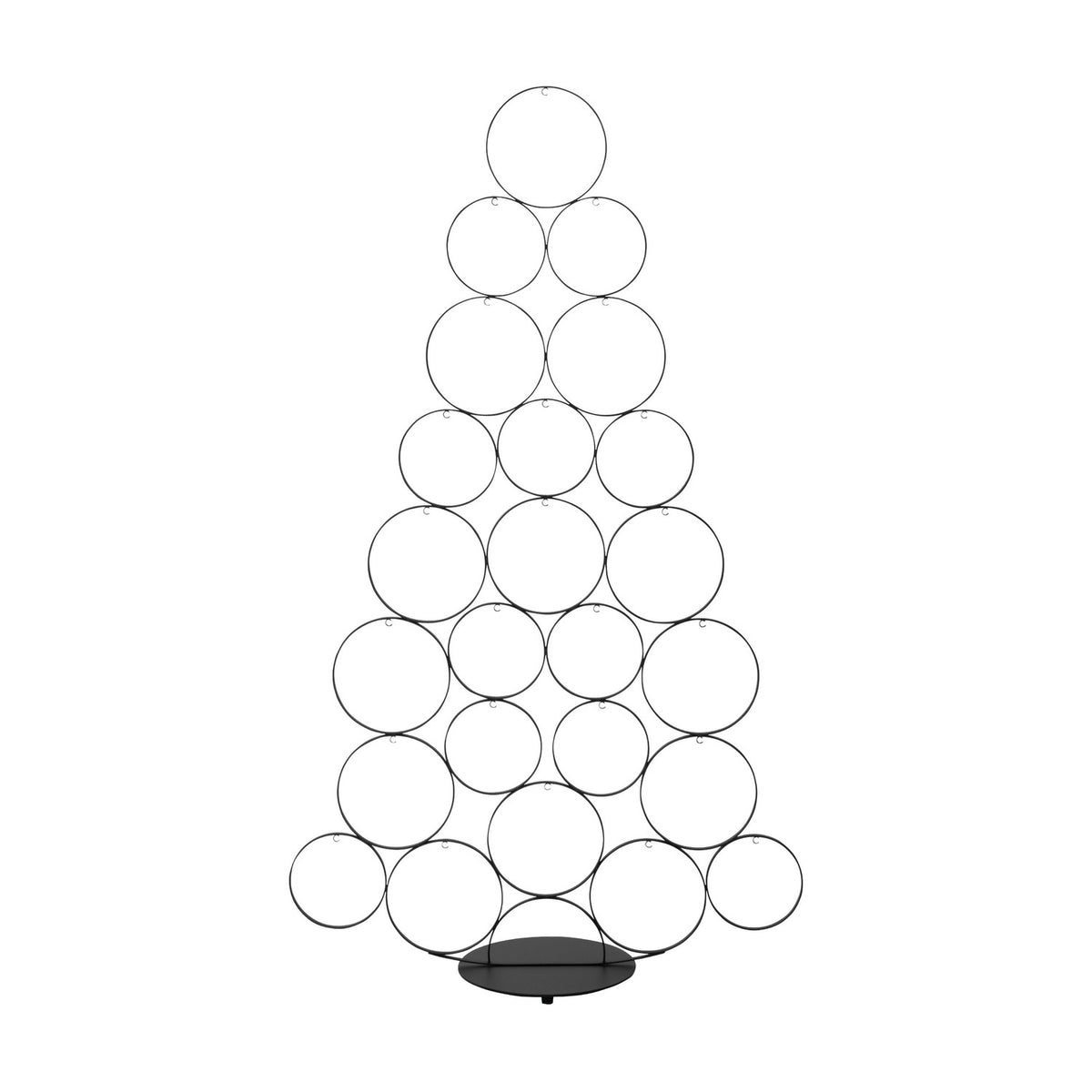 Ballymena Metal Christmas Tree - Black