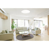 Balvena LED Flush Ceiling Light 60cm - White