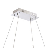 Bano 115cm Dimmable LED Crystal Linear Suspension Light - Chrome